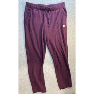 We Wander Sweatpants Sz L Super soft Purple Plum Loungewear Track High rise